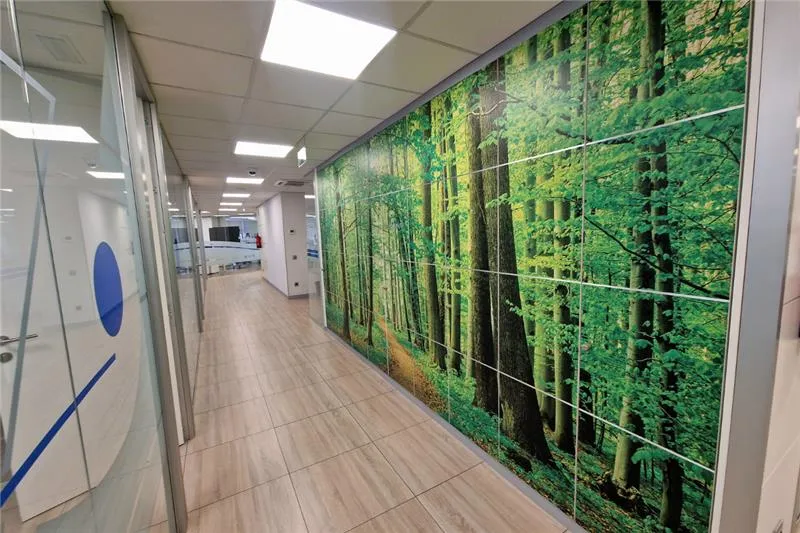 Interior instalaciones Retail