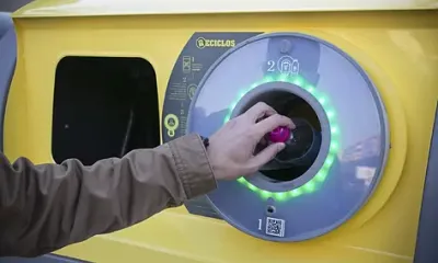 Un contenedor inteligente para incentivar el reciclaje
